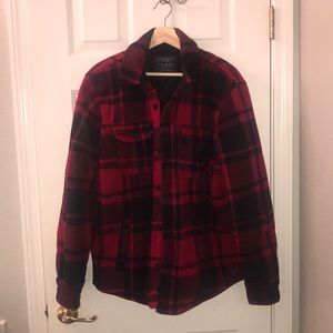 American Eagle Flannel Shirt Jacket